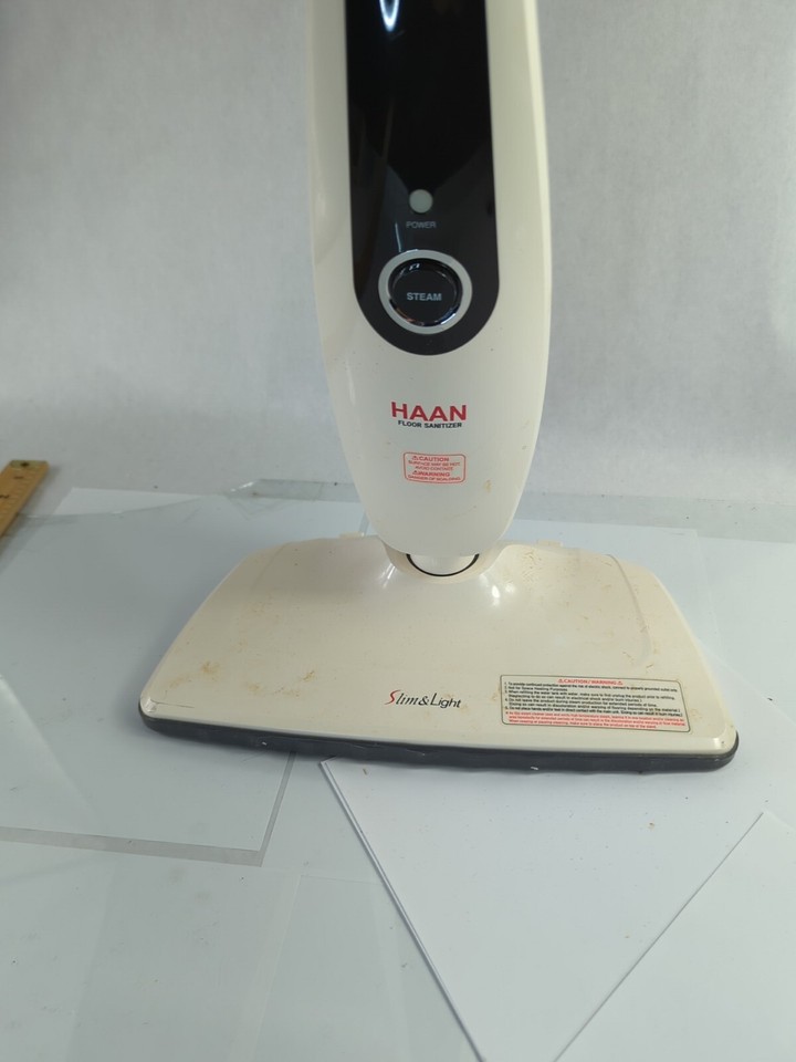 HAAN Slim & Light Sanitizing Steam Cleaner SI35 White EUC, Tested