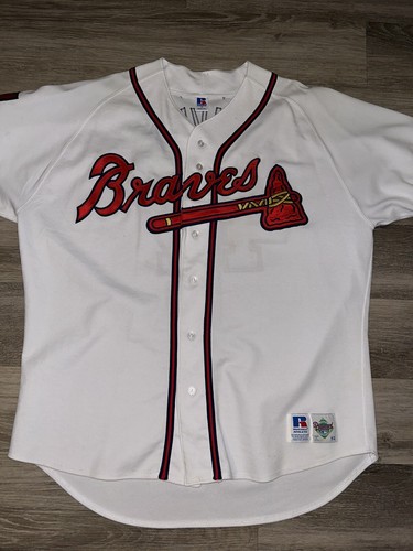 Tom Glavine Signed Auto Atlanta Braves Jersey CY 91, 98 Inscription PSA COA - Picture 5 of 5