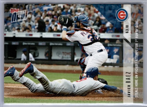 2018 Topps Now 281 Javier Báez