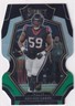 2022 Panini Select #140 Kenyon Green Black and Green Prizm Die Cut