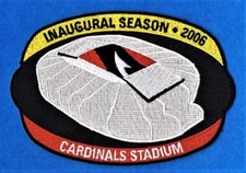 2006 ARIZONA CARDINALS 5" INAUGURAL SEASON NFL Football STADIUM - Stiff Backing
