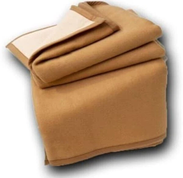 Coperta Ignifuga colore Beige Alta Qualità 350/mq Singola Matrimoniale - Immagine 3 di 3