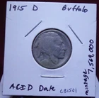 1915 D Buffalo Nickel