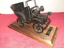 Vintage Solid Brass Car Made with Upscaled Hinges, art Ford t 1914