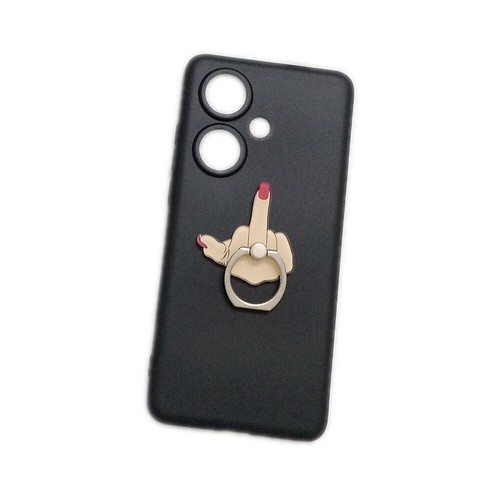 Case For OnePlus Nord CE 3 6 7 8 9 10 11 3D Middle Finger Holder Soft TPU Cover - Picture 2 of 4