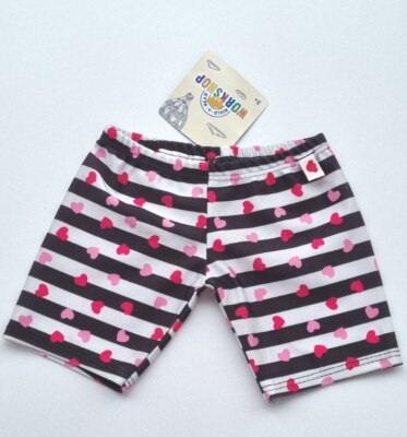 Build A Bear Hart Leggings Hose Kleidung selten im Ruhestand HTF 2019 Edition brandneu mit Etikett 