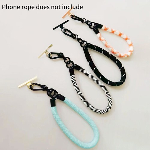 Ultra-thin Stainless Steel Phone Tether Patch Gasket Cellphone Strap ParLR - Zdjęcie 4 z 15
