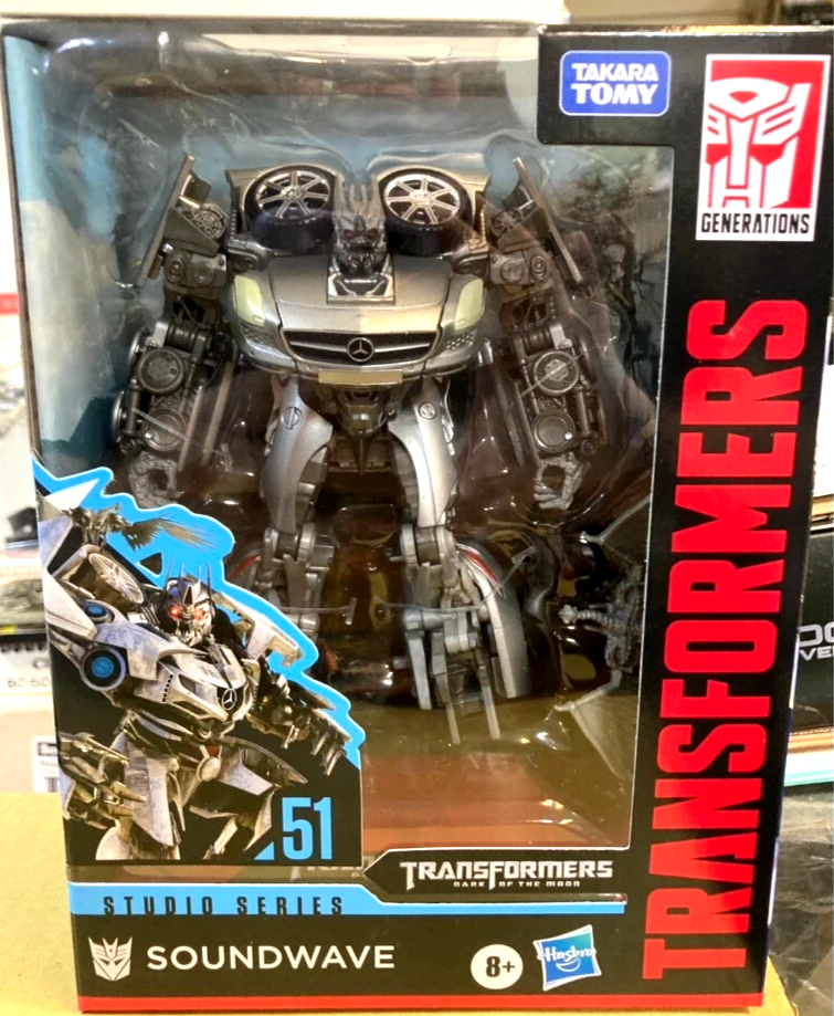 Transformers Studio Series SS-51 Deluxe Soundwave Action Figure