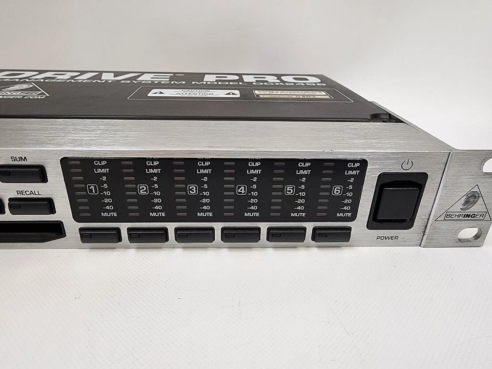 Behringer DCX2496 Ultra-Drive Loudspeaker Management System - Image 2 of 4