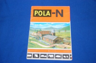 Pola-N Quick HO Eisenbahn Lok Modelleisenbahn Zubehör Katalog vintage original 