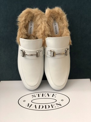 steve madden jill fur mules