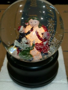 children's musical snow globes