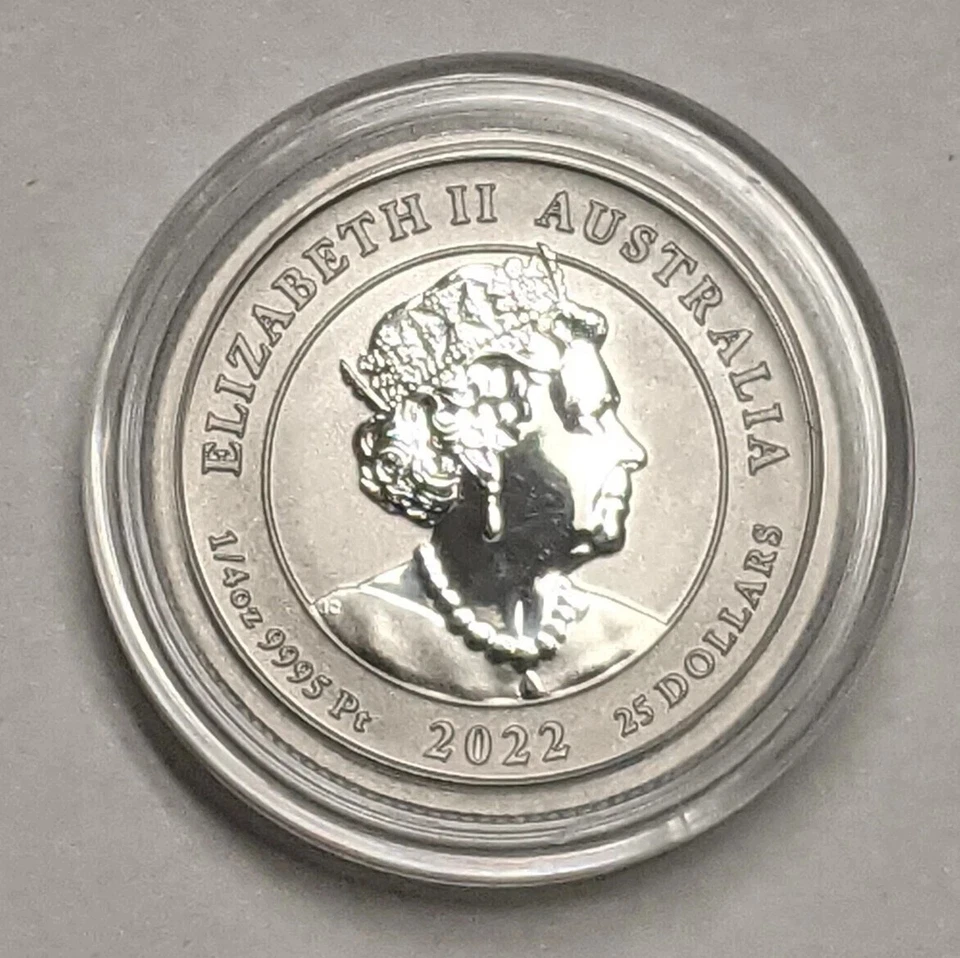 2022 Australia Phoenix 1/4 oz Platinum Coin - In Capsule - Image 4 of 4