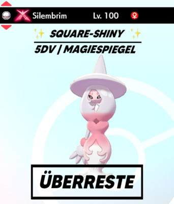 Pokemon Schwert und Schild Shiny [Square Shiny GMAX Silembrim] FAST DELIVERY