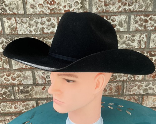 Black Cowboy Western Hat Size 