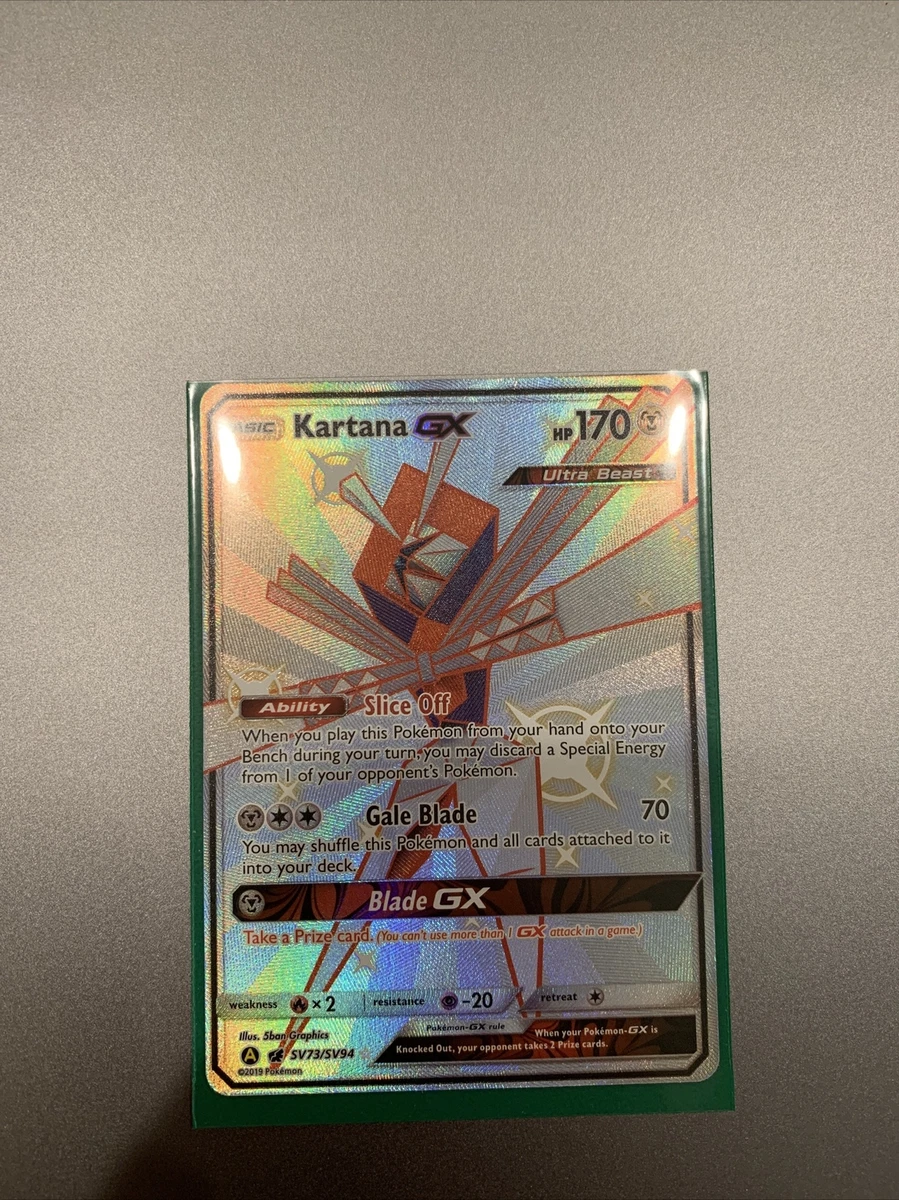 First look at the Pokémon TCG Ultra Beast Kartana-GX – Pokémon