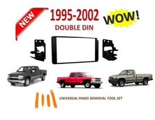 1995-2002 GM FULL SIZE TRUCK & SUV DOUBLE DIN CAR STEREO INSTALLATION DASH KIT