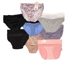 Lot of 8 Warners Smooth Shaper High Waisted Lace Trim Panties Womens S 2-NWT