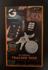 Smart Gear Key Finder Black Grey 2 piece Set Wireless