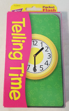 Trend: Telling Time Pocket Flash Cards - New