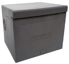 Generac # 6337 30A Raintight Weatherproof Resin Power Inlet Box 