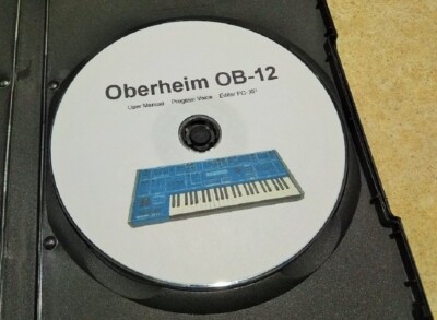 Oberheim OB-12    -   CD   mit Timbre + Program Voice