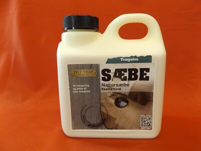 Holzbodenseife TRIP TRAP / WOCA Natur Seife Extra Weiß Woodcare 1L Basic Soap