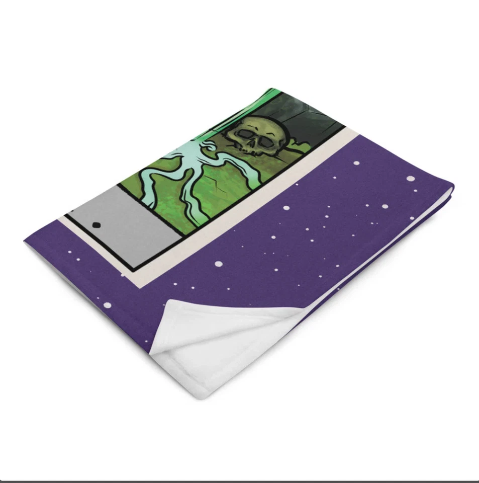 Manta de cartas del tarot The Star sirena bruja gótica tiro de dormitorio (60" x 50") Foto 2 de 4