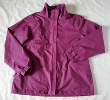 CAMEL CROWN Ski Jacket Womens XL Waterproof 3 in 1 Outdoor Jacket Purple No Hood