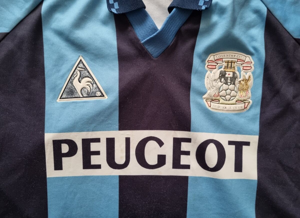 Coventry City 1996 - 1997 Home football Le Coq Sportif shirt Coventry City 1996 - 1997 Home football Le Coq Sportif shirt