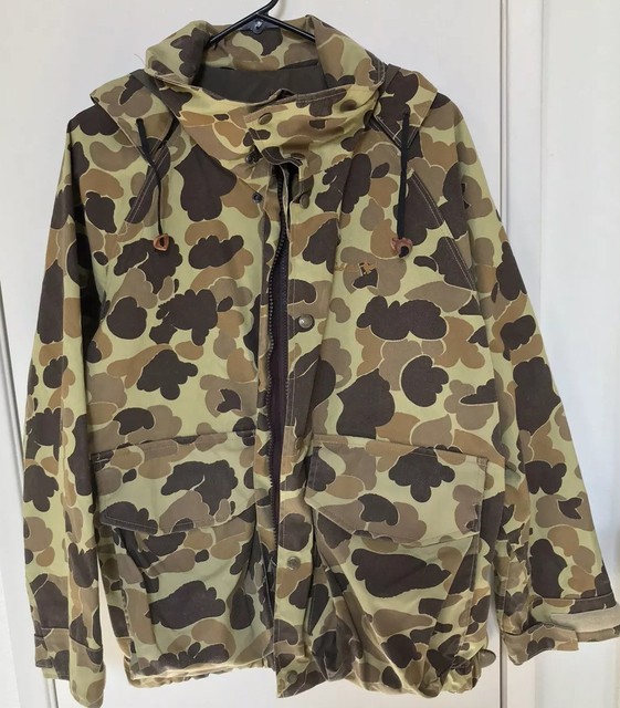 VINTAGE CABELAS CAMOUFLAGE CAMO GORE JACKET USA MENS SIZE MEDIUM MINT CONDITION | eBay