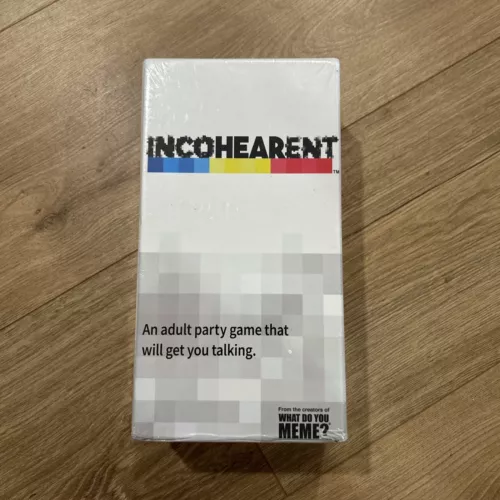 NEW Incohearent Incoherent Adult Party Game What Do You Meme NIB Sealed