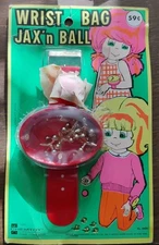 Vintage - 1969 - Chemtoy Wrist Bag JAX n BALL - RARE