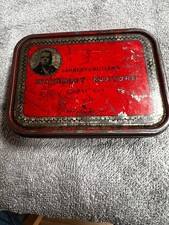 Vintage red Lambert and Butler Tabaco tin