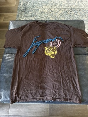 Cactus Jack Fragment Travis Scott Utopia Cacti Icon T Shirt Brown Large