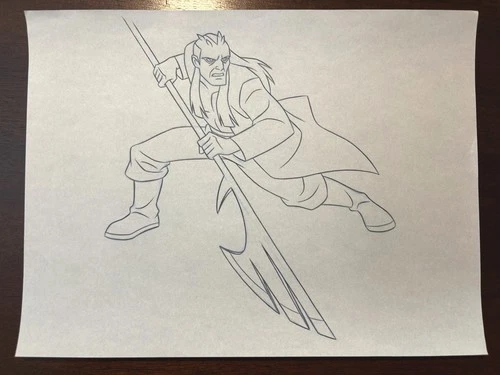 10 BEN 10 ORIGINAL PENCIL ARTWORK CREATED FOR CARTOON NETWORK'S STYLE GUIDES - Picture 6 of 11