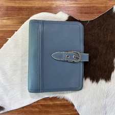 Franklin covey Vintage Full Grain Italian Lea...