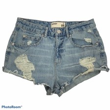Garage Jr Size 7 Cut Off Shorts Craft Denim Festival Hi Rise Jean Short Women  s