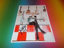 Vanja Sky Blues Guitar Signed Autographed 20x28 Photo In Person
