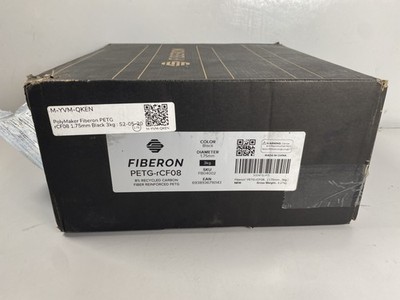 Polymaker Fiberon PETG-RCF 1.75mm Filament 3kg Recycled Carbon Fiber - Black