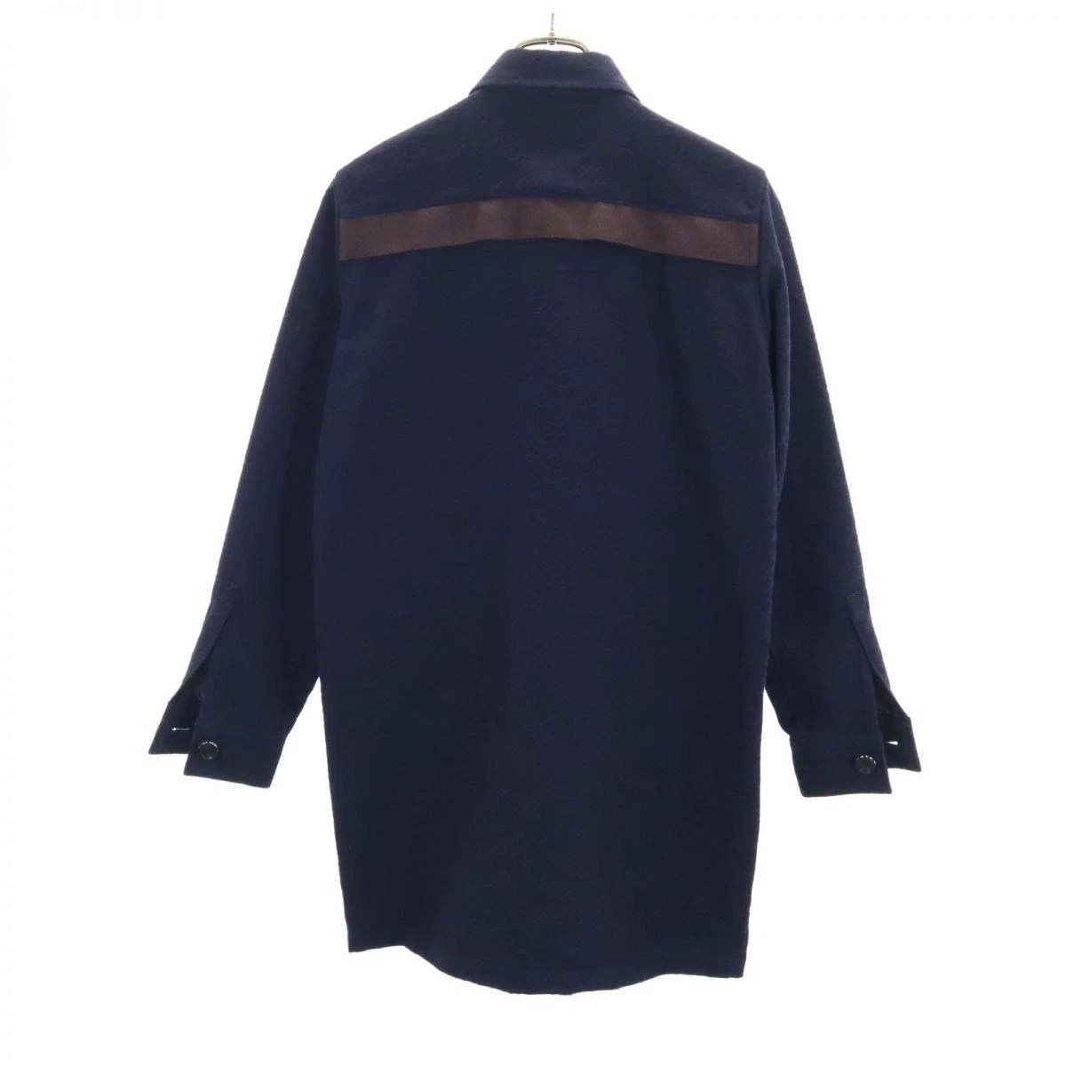 Used SHAREEF made in Japan Stainless collar coat 1 Navy Men's - product detail image 2