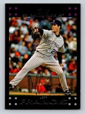2007 Topps #223 Jeff Francis Colorado Rockies