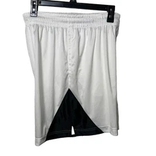 Nike Women's Dri-FIT I So Fly Basketball Shorts, white/black Large 