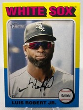 2024 Topps Heritage - Luis Robert #487 Chicago White Sox