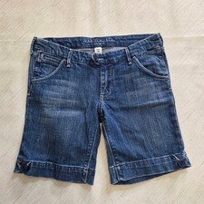 Abercrombie stretch jean shorts girls size 16