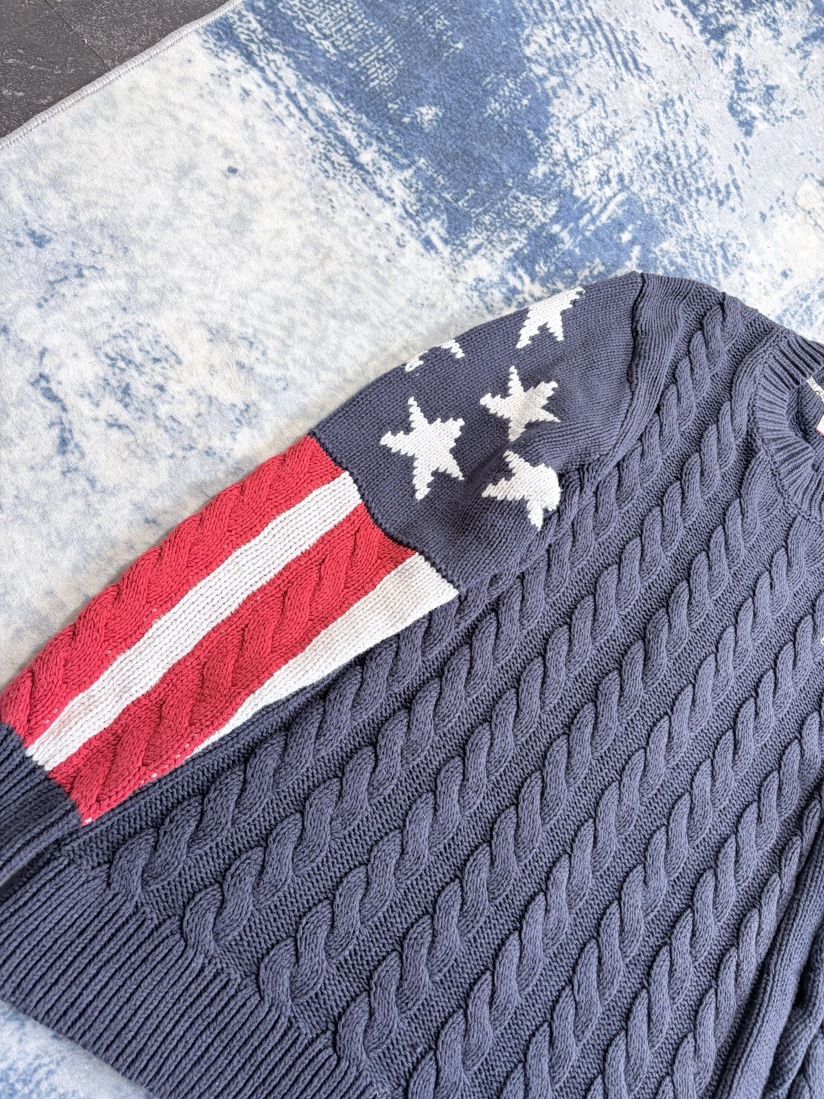 Vintage Tommy Hilfiger Funky Knit Jumper Size Large image 5