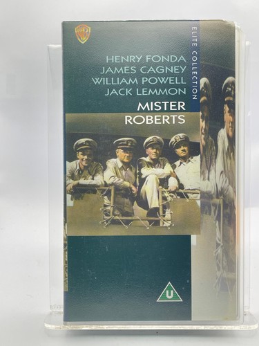 Mister Roberts VHS Video Tape Henry Fonda James Cagney - Picture 1 of 3