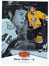 2006-07 FLAIR SHOWCASE #59 SHEA WEBER Nashville Predators Hockey Card