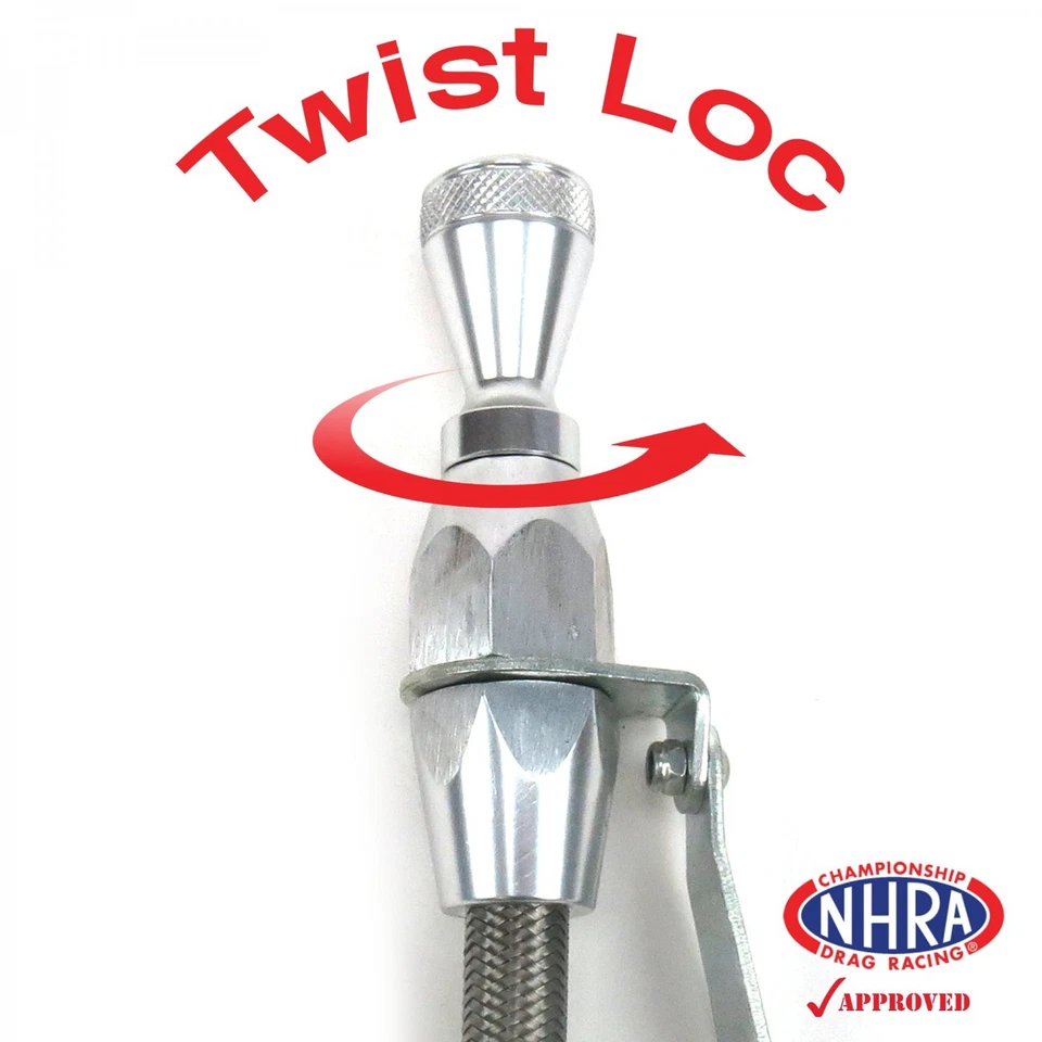 Varilla de medición de aceite de motor Ramjet de acero inoxidable / bloque pequeño Chevy / GM Vortec Foto 2 de 4