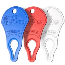 3 Pack Portable Tick Removal Tools, Tick Remover Tools for Dogs, Pets and Hum...
